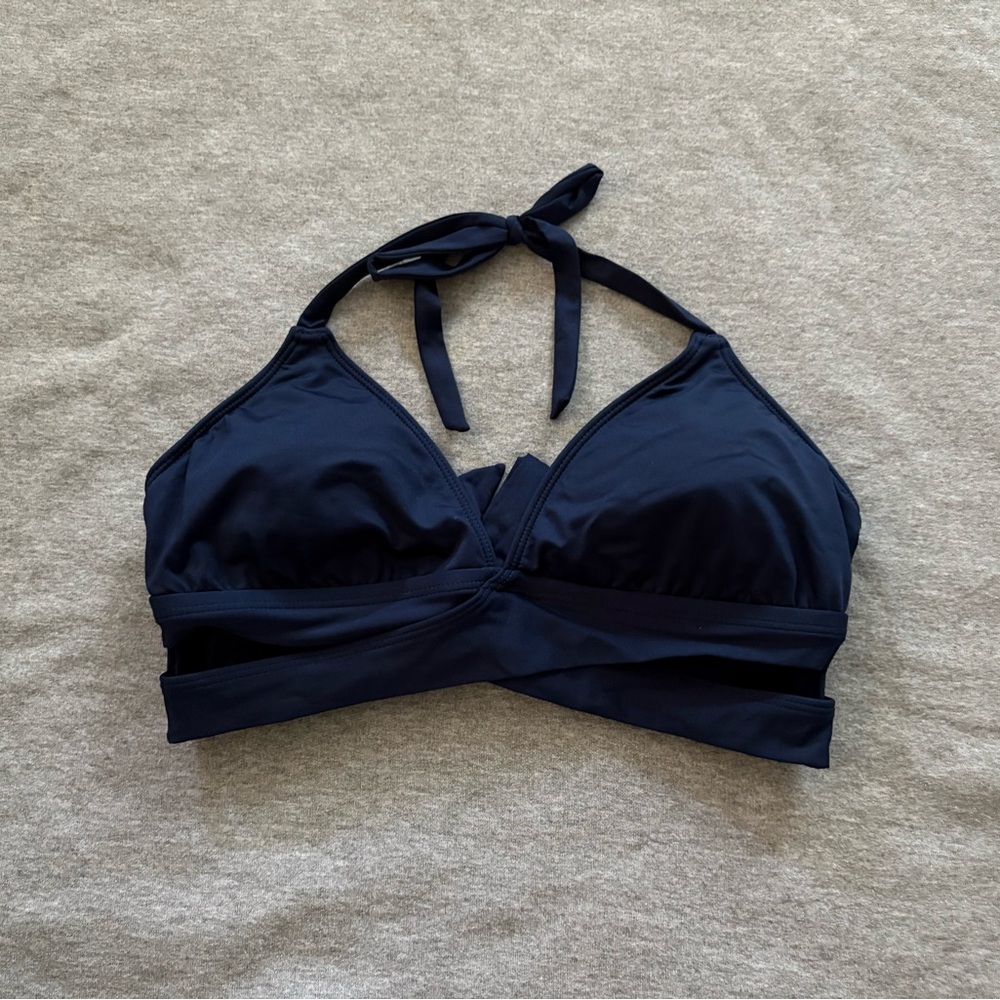 Kona Sol Navy Bikini Top